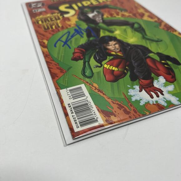 SUPERBOY DC Comics # 47 Autographed By Ron Marz W/ COA Marvel - Picture 3 of 7
